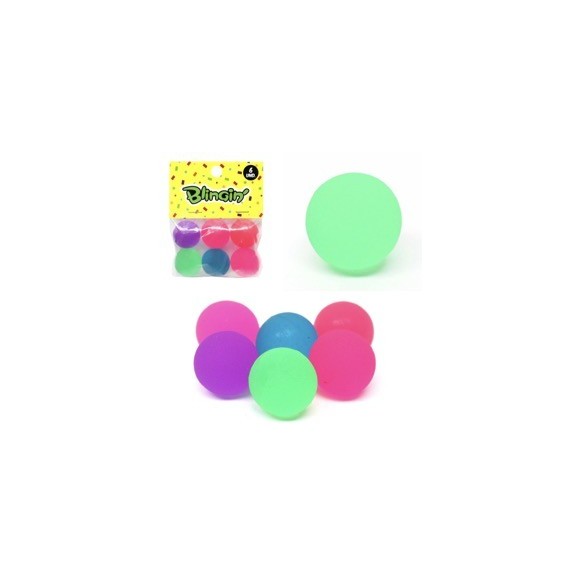 Pelota Saltarina Fluor X 6