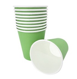 Vaso Polipapel Verde x10