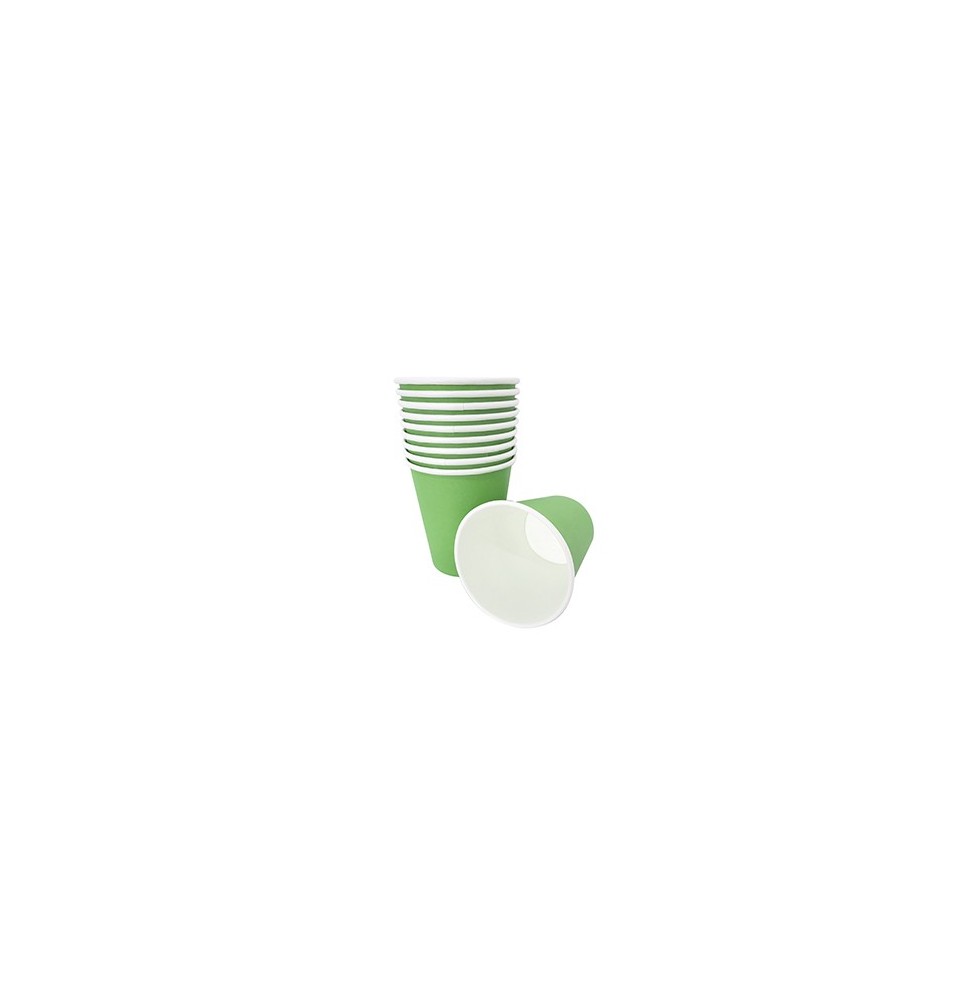 Vaso Polipapel Verde x10