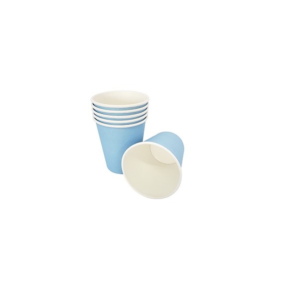 Vaso Polipapel Celeste x10