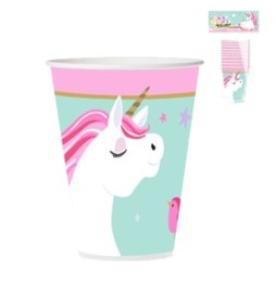 Vasos Unicornio X 6