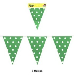 Banner Polka Verde