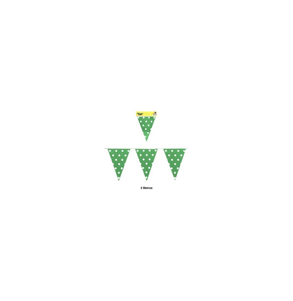 Banner Polka Verde