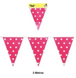 Banner Polka Fucsia