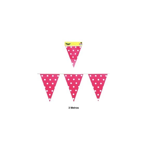 Banner Polka Fucsia