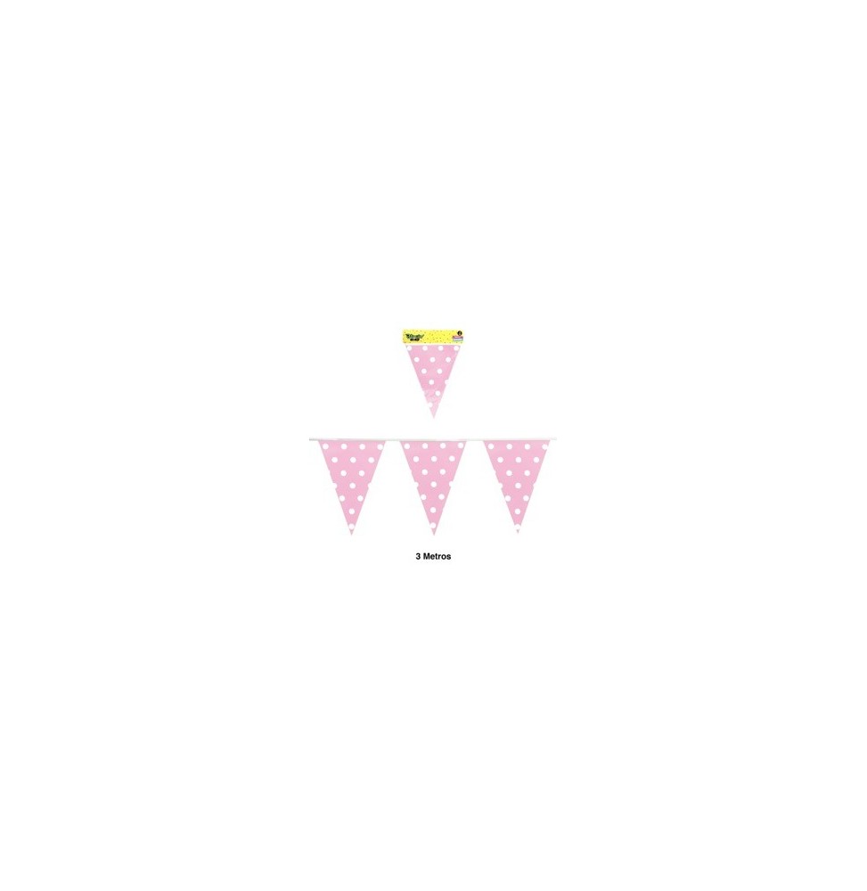 Banner Polka Rosado