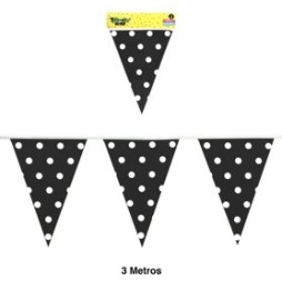 Banner Polka Negro