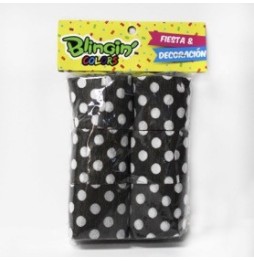 Feston Polka Negro X 6 5 X 10 Mt C/U