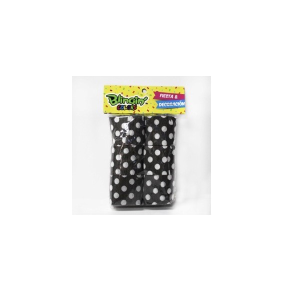 Feston Polka Negro X 6 5 X 10 Mt C/U