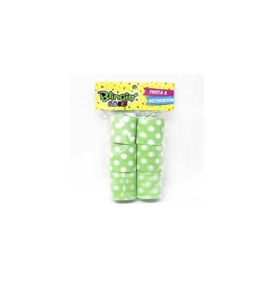 Feston Polka Verde X 6 5 X 10 Mt C/U