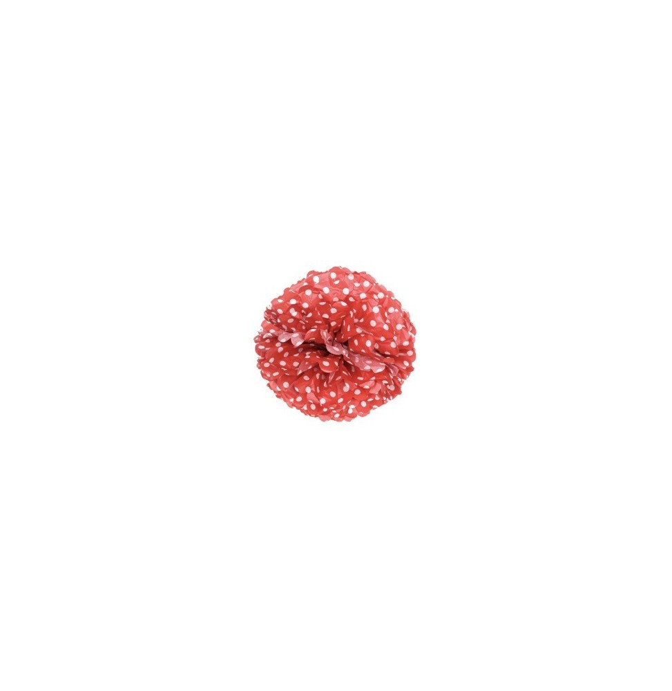 Fluffy Polka 35 Cms Rojo X 1 Und