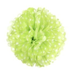 Fluffy Polka 35 Cms Pistacho X 1 Und