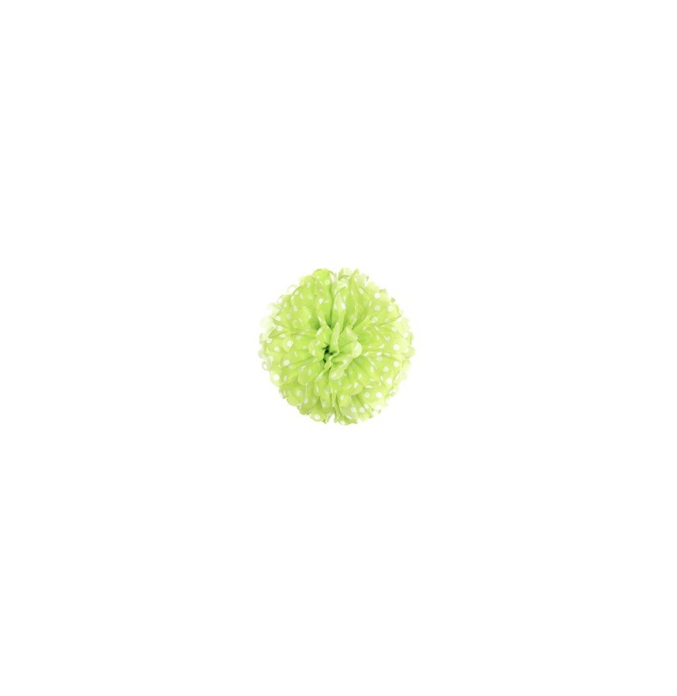 Fluffy Polka 35 Cms Pistacho X 1 Und