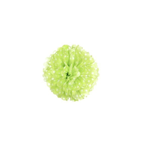 Fluffy Polka 35 Cms Pistacho X 1 Und