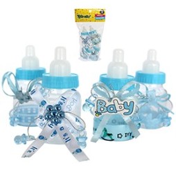 Set Mamadera  Cinta Deco Baby Niño X 4