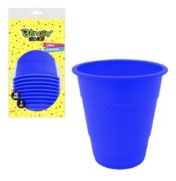 Vaso De 7 Oz Azul X 10