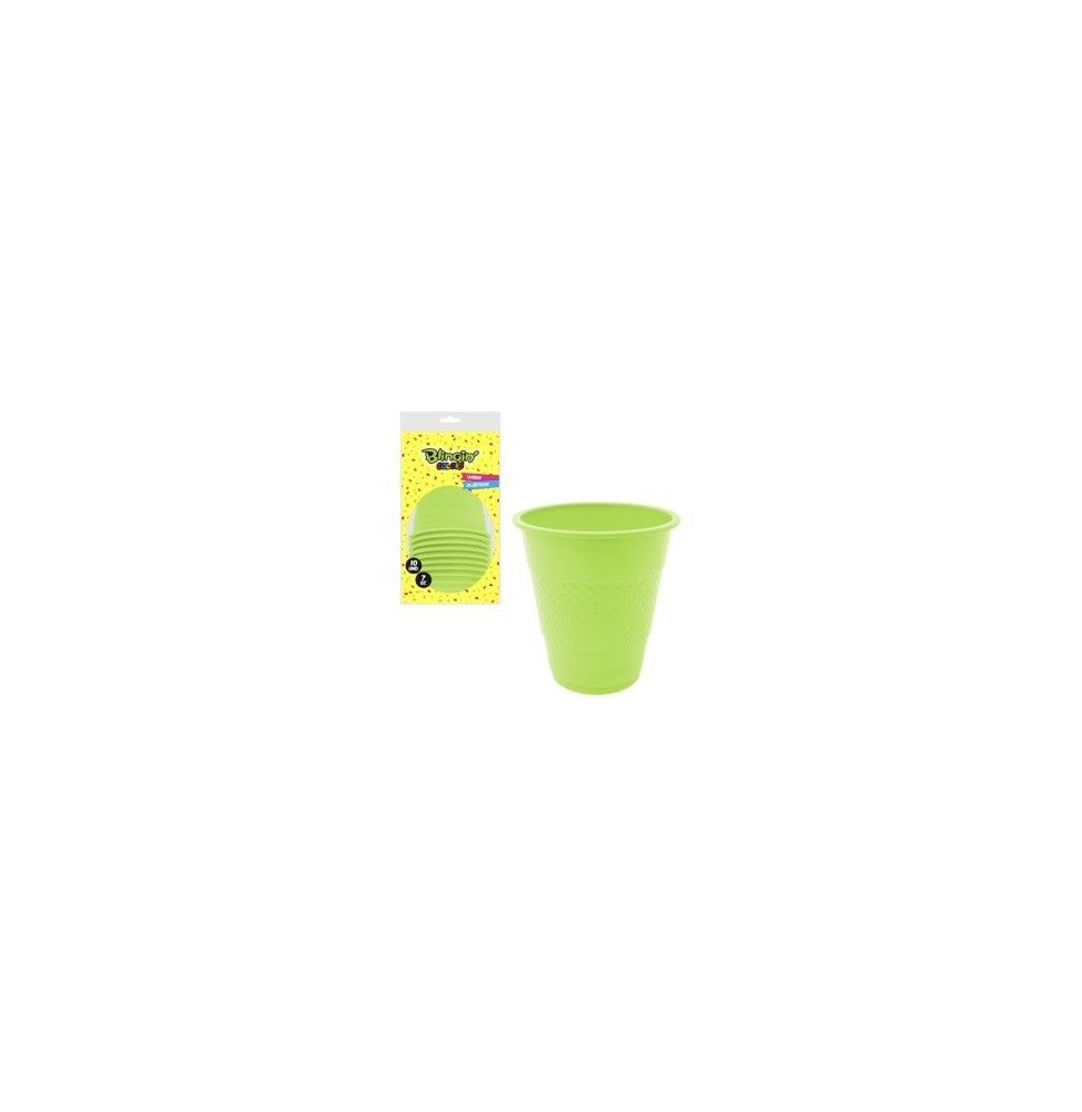 Vaso De 7 Oz Pistacho X 10