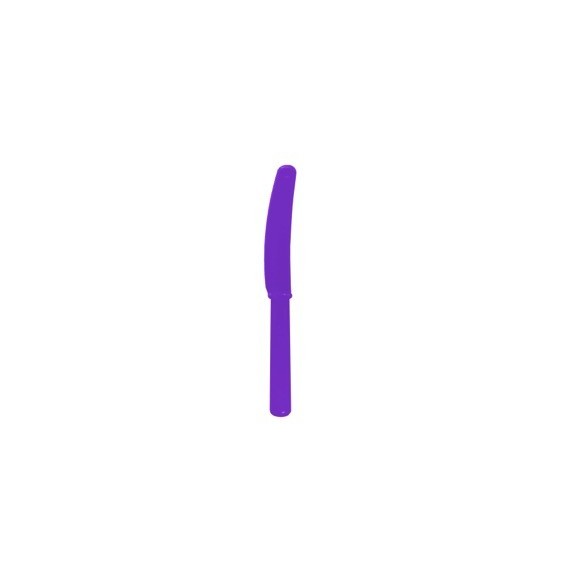 Cuchillo X 10 Color Morado