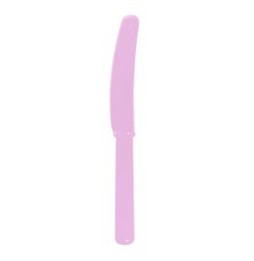 Cuchillo X 10 Color Rosado