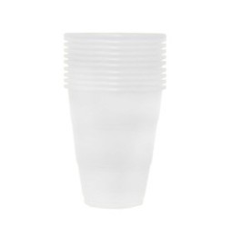 Vaso 7Oz X 10 Color Blanco