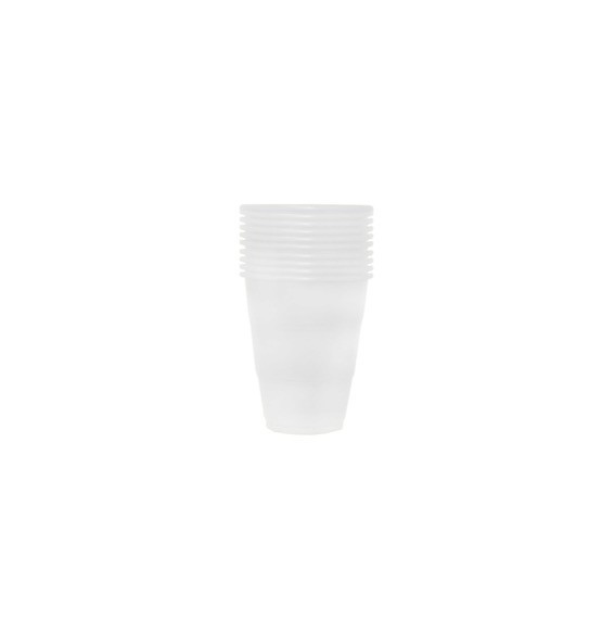 Vaso 7Oz X 10 Color Blanco