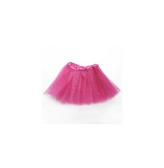 Tutu Glitter Fucsia