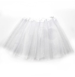 Tutu Glitter Blanco